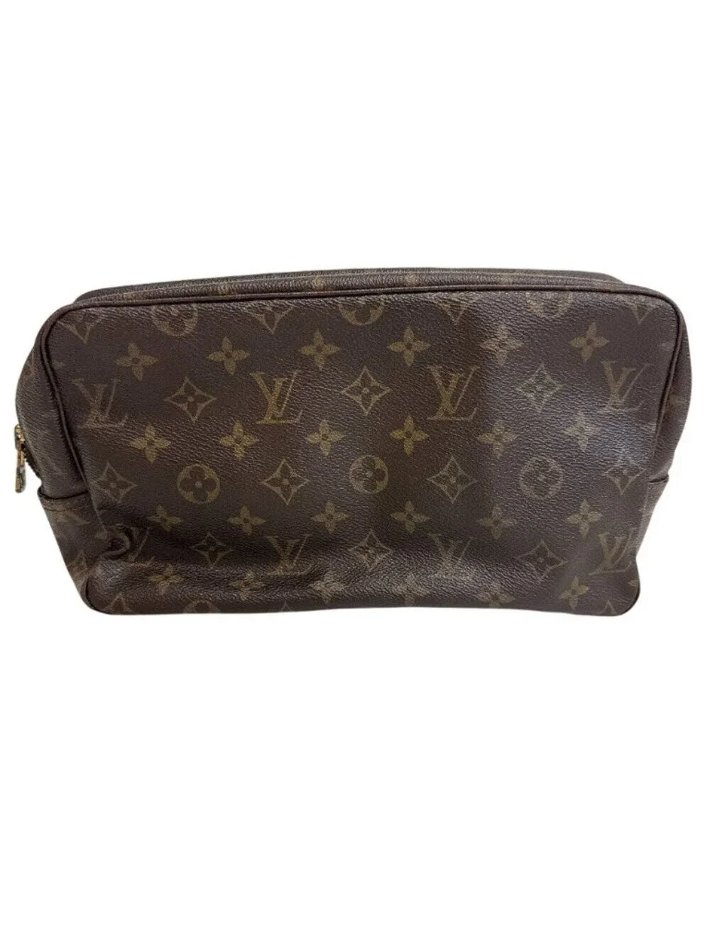 Louis Vuitton Pouch Clutch Trousse Toilet 28 Monogram Second